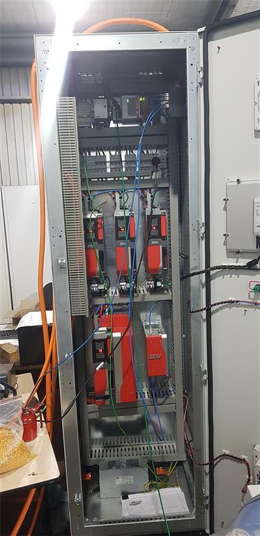 5 Axis motion control panel commissioning (23kw servo)